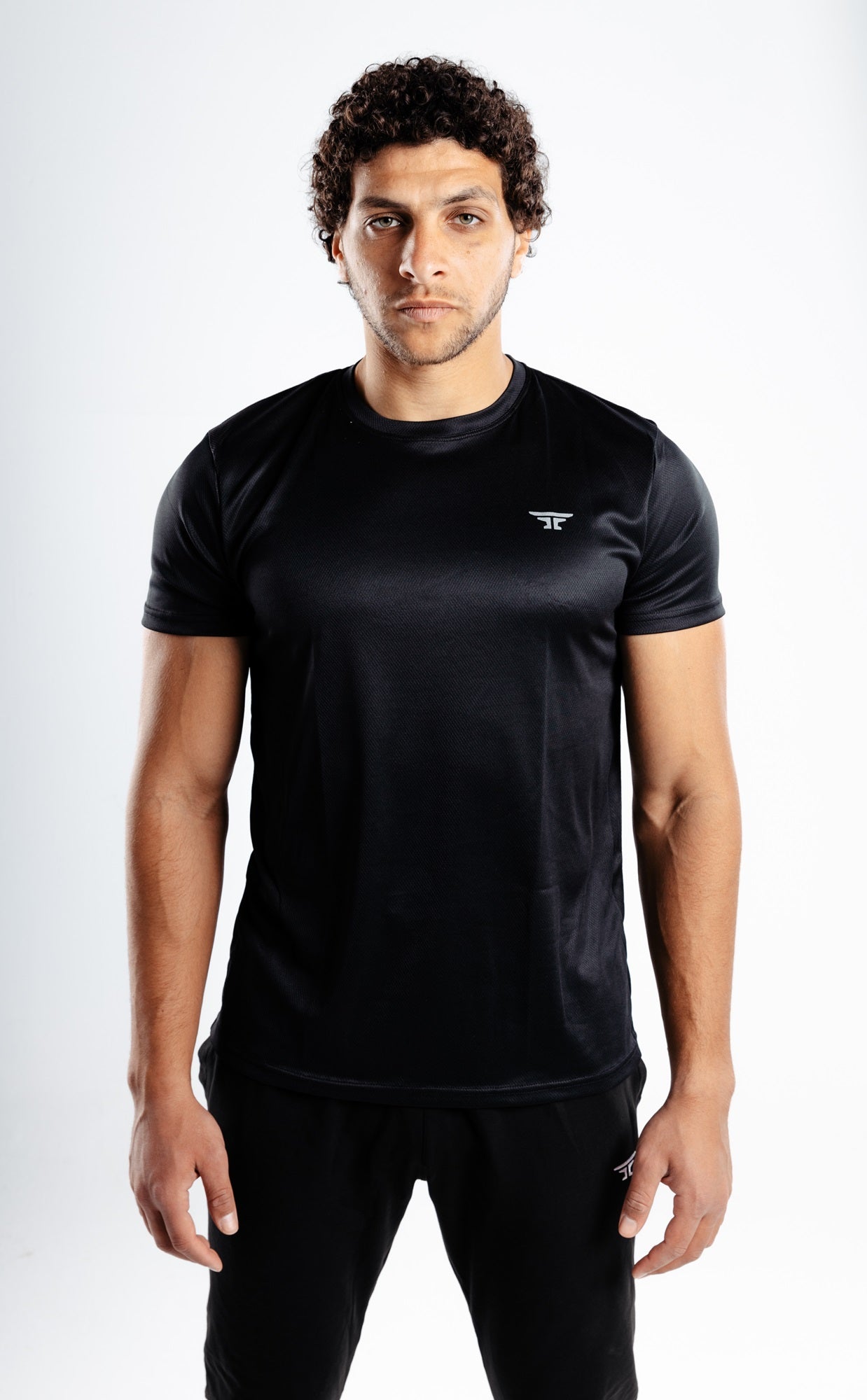 T-shirt Short Sleeve Slim Black