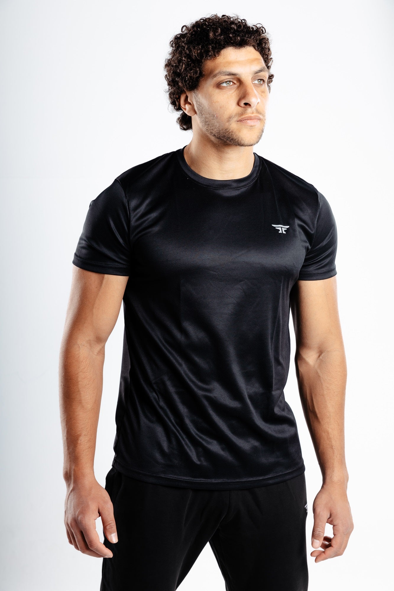 T-shirt Short Sleeve Slim Black