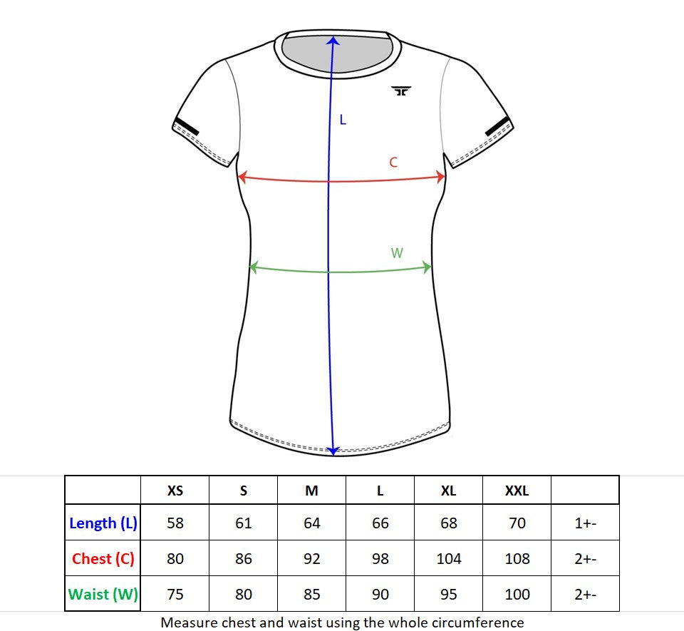 Runic women's T-shirt Red