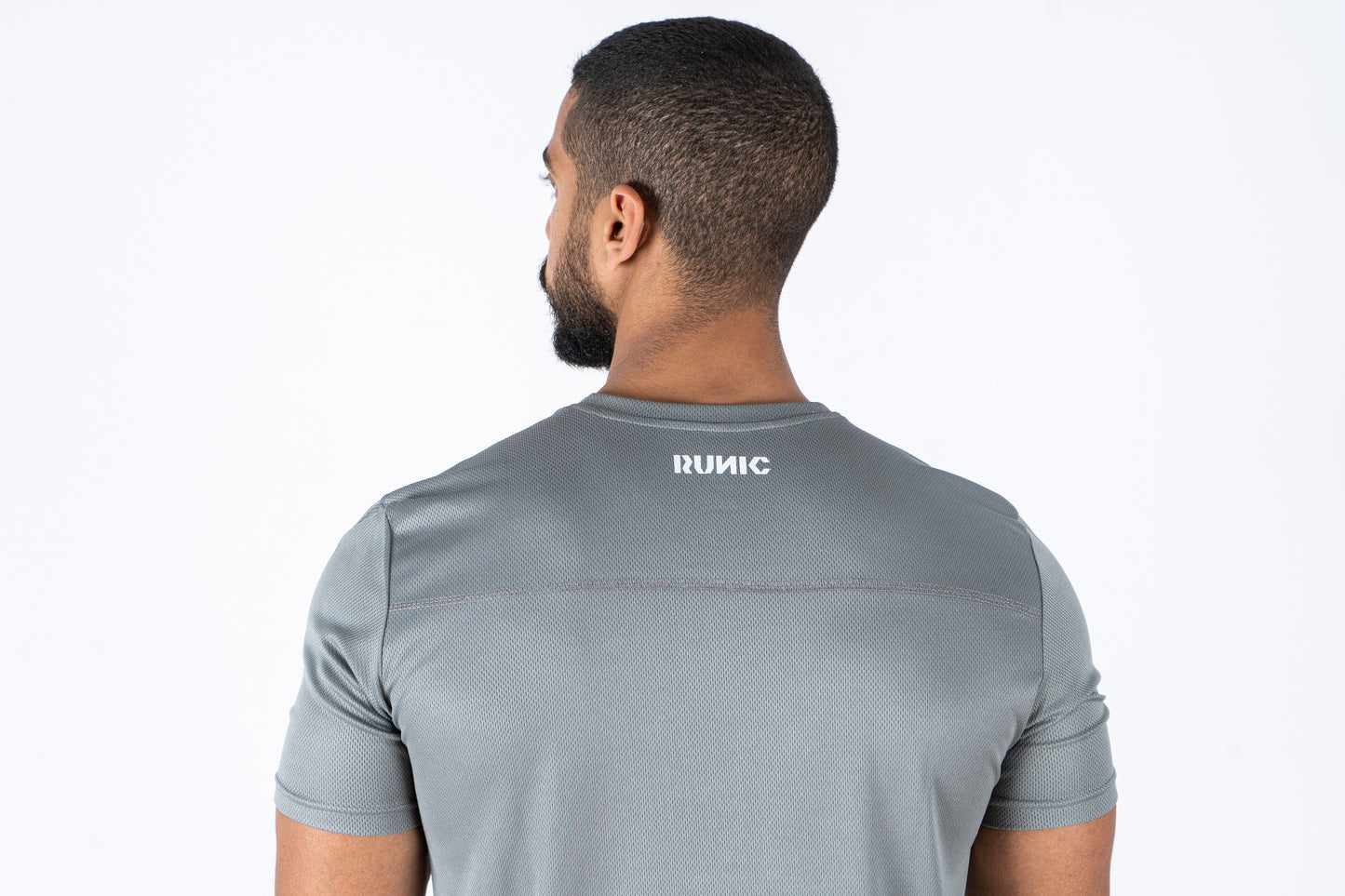 T-shirt Short Sleeve Slim Grey
