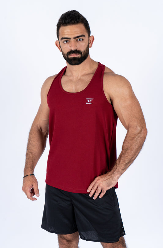 Runic Signature Tank Top Red