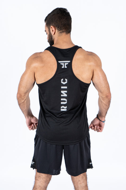 Runic Signature Tank Top Black
