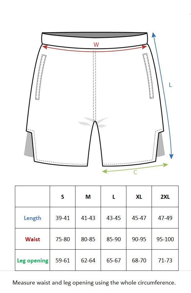 Runic Signature Shorts Black