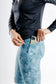 Runic women's leggings Camo Blue