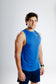 Runic Drop Arm Tank top Blue