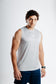 Runic Tank top Wide shoulder Grey