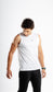 Runic Tank top Wide shoulder White