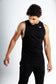 Runic Drop Arm Tank top Black
