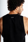 Runic Drop Arm Tank top Black