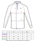Quarter zipper long sleeve T-shirt White