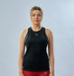 Runic women's signature Tank top Black