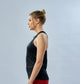 Runic women's signature Tank top Black