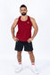 Runic Signature Tank Top wide Red