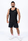 Runic Signature Tank Top wide Black
