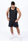 Runic Signature Tank Top wide Black