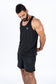Runic Signature Tank Top wide Black