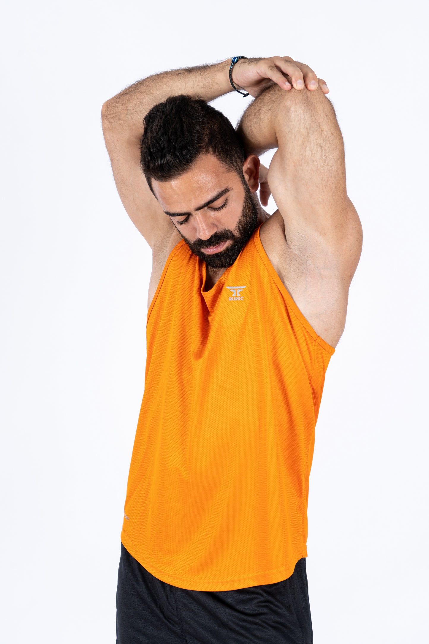 Runic Signature Tank Top Orange