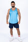 Runic Signature Tank Top Light Blue