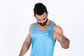 Runic Signature Tank Top Light Blue