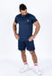 T-shirt short sleeve slim Navy
