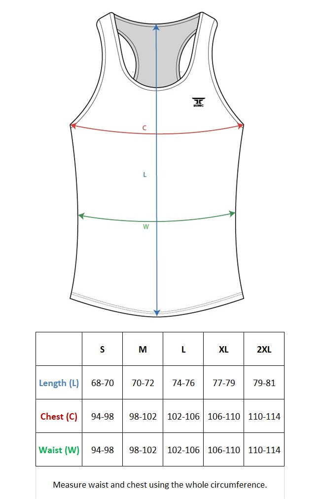 Runic Signature Tank Top Orange