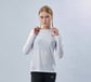 Runic women's long sleeve T-shirt white